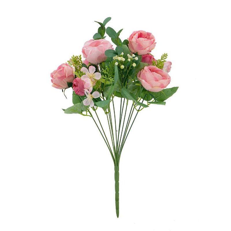 12 pièces camélia - ensemble de 6, Rose