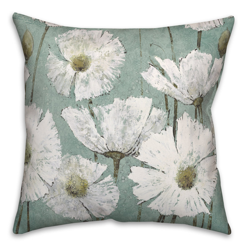 Floral Throw Pillow