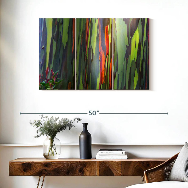 Harnek Rainbow Eucalyptus Bark, 24" H x 38" W