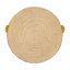 Tables de bout compactes Mgo, statue de chien d'aspect bois rustique pour patio