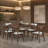 29.5" H 5-Piece Wood Dining Table Set-351535163-344990258