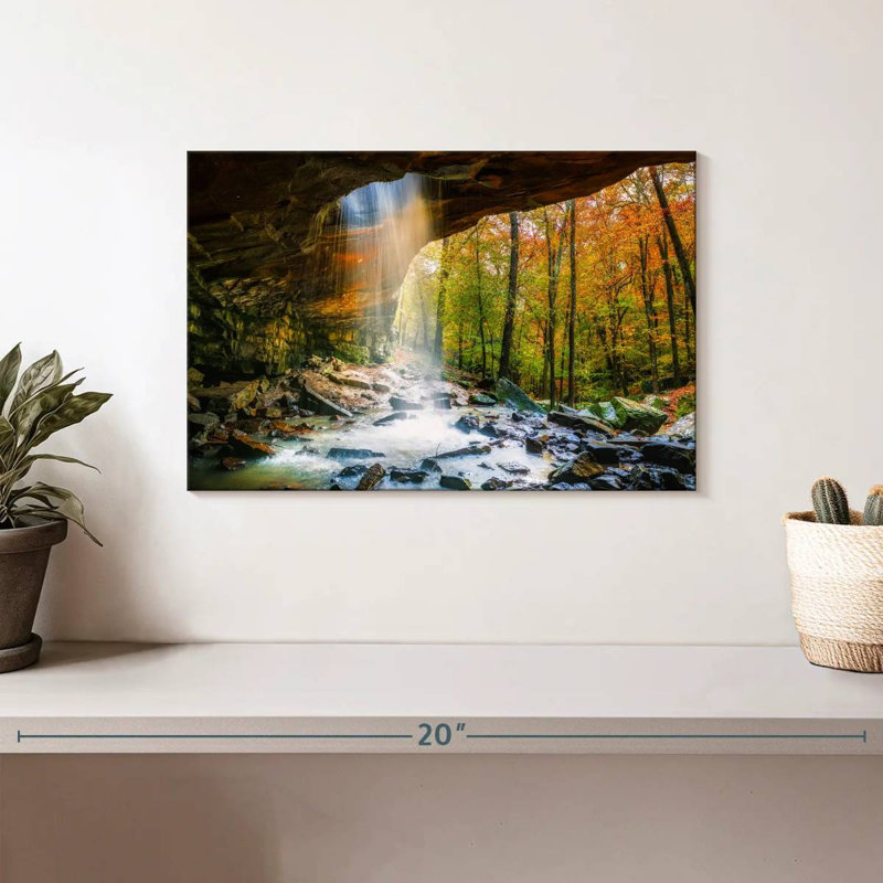 Glory Hole Waterfall, H 8 po x l 12 po