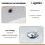Lavabo de salle de bain encastrable rectangulaire en céramique blanche avec trop-plein L 20 po x l 14 po