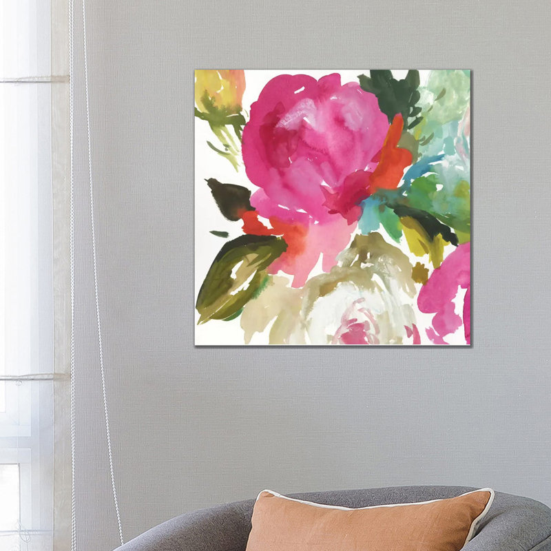 Belle II 1 Piece Wrapped Canvas Painting, 66.04 cm H x 66.04 cm W x 1.91 cm D