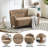 59'' W Modern Upholstery Teddy Sofa Loveseat-13617911