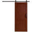 Porte de grange Millbrooke à panneaux en PVC / vinyle avec quincaillerie d'installation-22753351-89310232