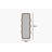 Elegant Wall-Mounted Mirror, 19.7 x 63.0 x 0.9 inches | 100% MDF Construction, Walnut Finish | Ecological Flotal-E Design, Modern Solid Color - Perfect for Home Decor & Contemporary Spaces-2055468469