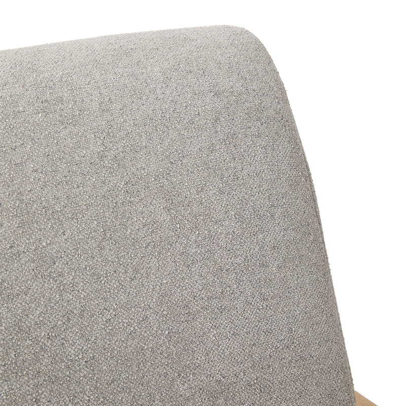 Upholstered Armchair, Chenille, 80cm H x 64cm W x 67cm D