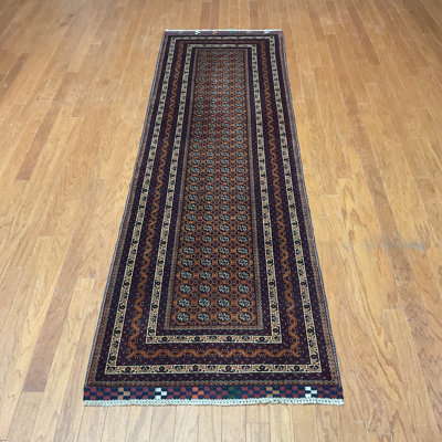  Handmade Turkoman Wool Runner