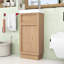 Meuble-lavabo avec lavabo réversible et tablette réglable