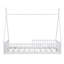 Lit simple en bois Wood House Fence-588934695
