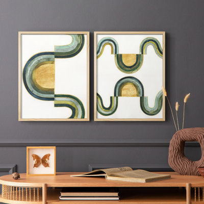 Analogous Arches I-Premium Framed Print -Ready to Hang - No Nails Required - No Nails Required