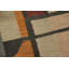 Tapis kilim moderne et abstrait 9 x 12 avec des formes géométriques colorées