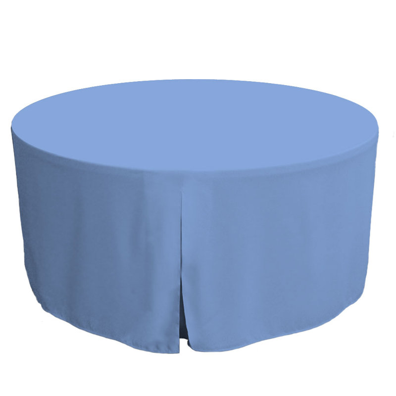Tablevogue Round Table Cover, Surf, 60" L x 60" W