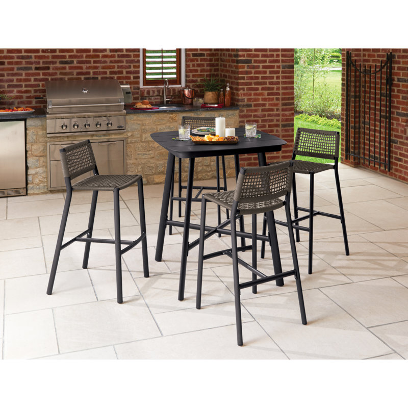 Travira Outdoor Square Bar Table