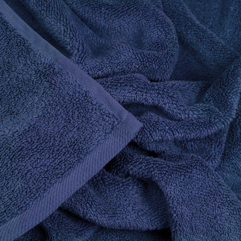 Raheeb Towel Set - Cotton Bathroom Accessories with Bath Towels, Hand Towels, and Washcloths - Machine Washable Towels by Lavish Home 