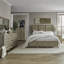 Ensemble de lit à panneau, commode et miroir Aason-129756895-129756894