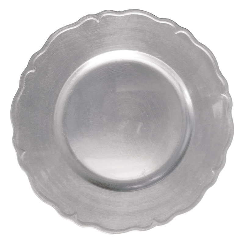 Plat de service 13 po, Argent