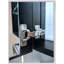 Armoire à pharmacie 15 po x 26 po avec miroir réglable et fixation murale en aluminium pour salle de bain-1325826252