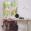 "Flamants roses et plantes topiques encadrées sur bois" par Kim Allen, impression-712783033-712783032