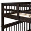 Lit superposé avec compartiments de rangement et lit gigogne simple pour chambre à coucher-488889624