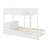 Iliyanka Kids Twin-Over-Twin Bunk Bed with Trundle with Drawers