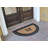 Vanslyke Non-Slip Doormat for Outdoor Entrance Front Door Mat 48" x 30" Semicircular-1092484774