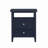 Weston Midnight Blue 2 Drawer Nightstand