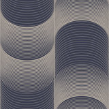 Geometric Metallic Wallpaper Double Roll