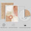 «Modern Abstract Pink Tan-101825590-101825594