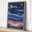 Desert Under Stars Minimalist - Wrapped Canvas-1560674951-1560675003
