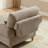Jazier Upholstered Chaise Lounge with Adjustable Backrest-882745156