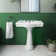 The Renovators Supply Inc. China 21'' Gloss White Vitreous China Rectangular Bathroom Sink with Overflow