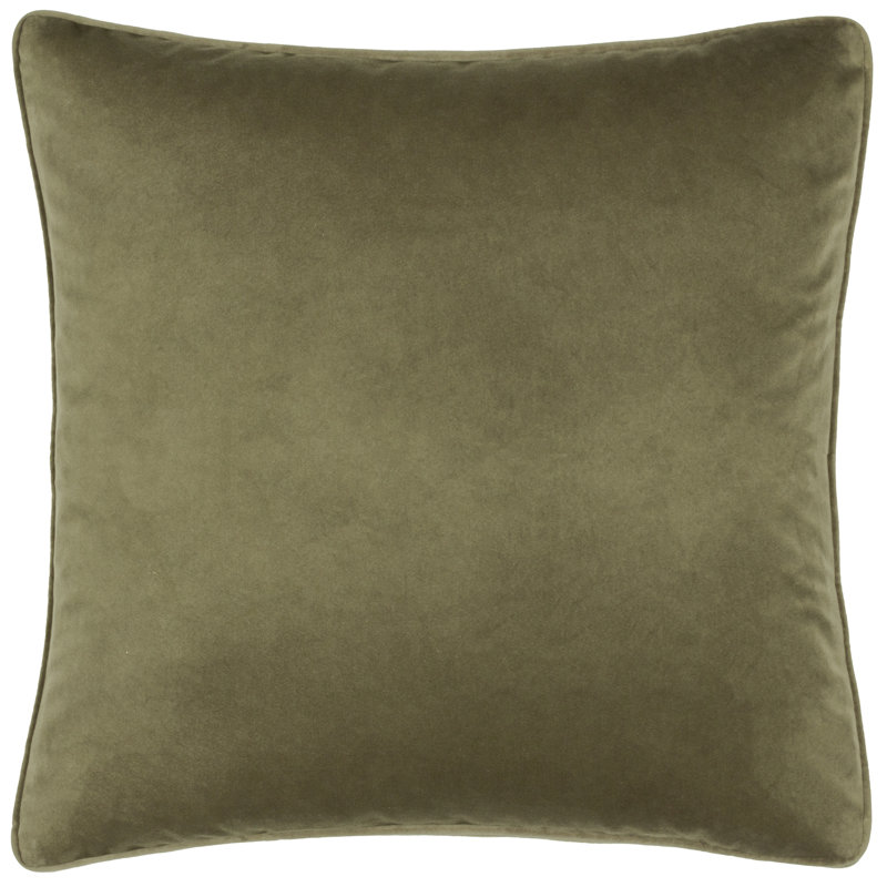 Kielder Forest Hatfield Abstract Square Cushion, White/Yellow/Green/Orange/White Abstract
