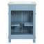 Armoire de salle de bain 24 po Vintage Elegance avec portes à fermeture douce et tablette réglable-950967599