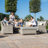 Balcom U Shaped Rattan Sofa Set with Table