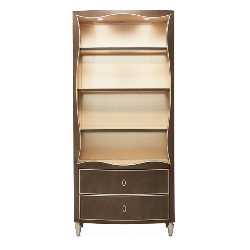 Villa Cherie Bookcase, Hazelnut