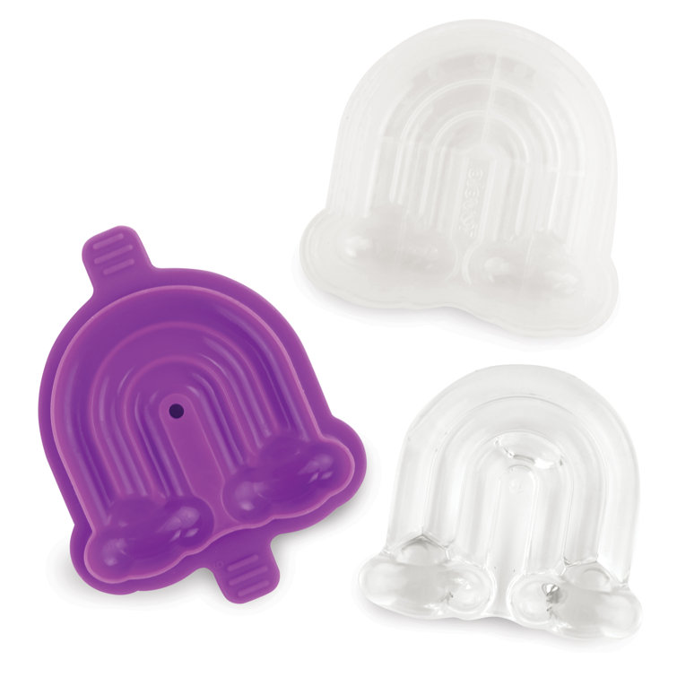 Tovolo Star Pop Molds Purple Set of 6