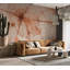 Murale pelez et collez - coffre rose-1751816461