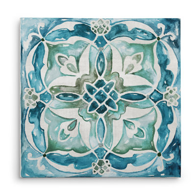 " Caribbean Tile III Acrylic "