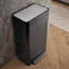 Reset 8 Gallon Kitchen Trash Can, Stainless Steel Hand Free Step Trash Can with Quiet-Close Lid-1503978182