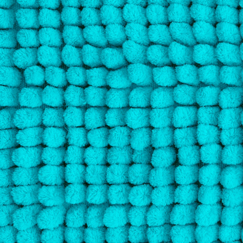 Centreville Chenille Non Slip Bath Mat, 80cm L x 50cm W, Green