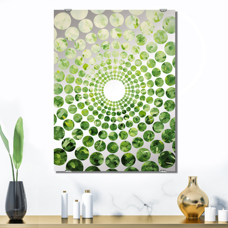 Latretia - Grand miroir mural Herbes MIR134452, 32 po x 24 po