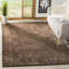 Tibetan Plum Pictogram Brown Area Rug-1750734783