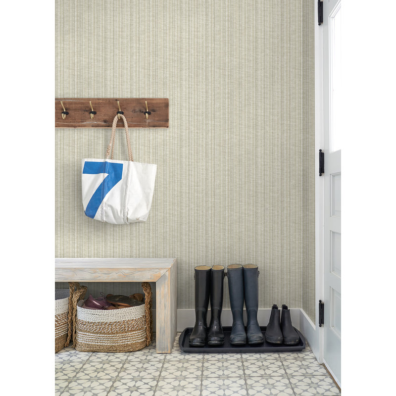 Simon Beige Woven Texture Wallpaper, Beige