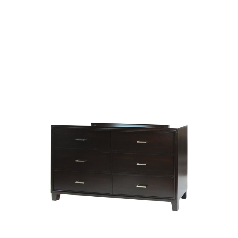 Commode double l 6 tiroirs Meily