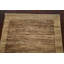 Tapis brun noué à la main de conception unique 3 pi 4 po x 4 pi 10 po