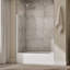 Aerie Curved Bath Screen