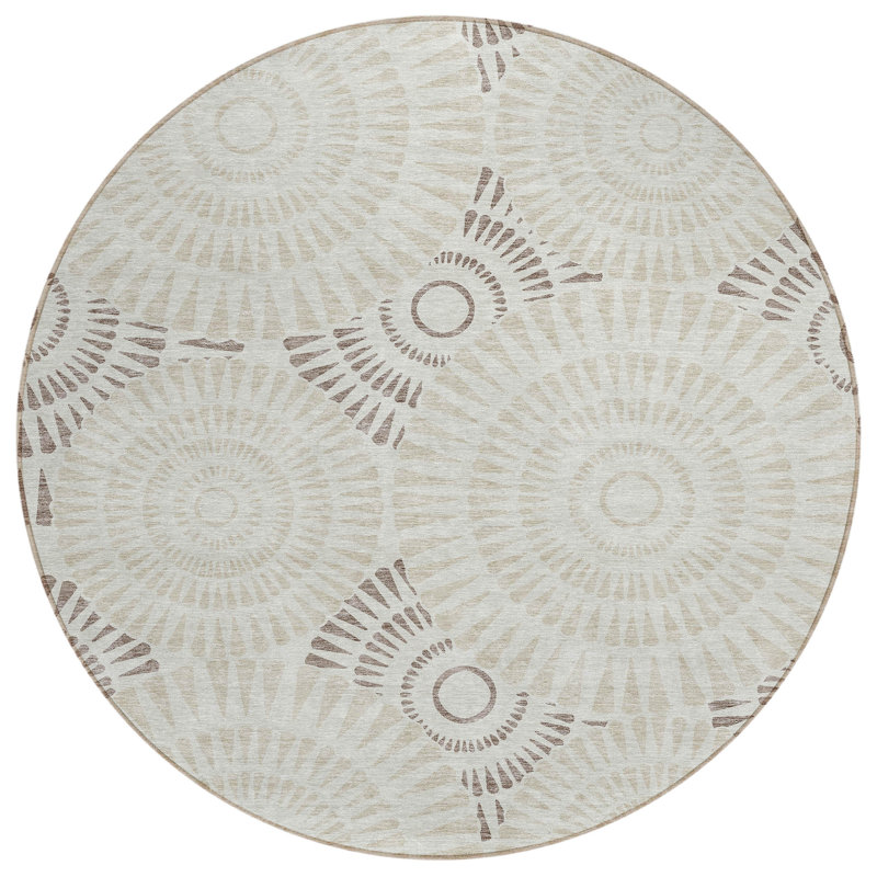  Corrisa Area Rug, Round 8'