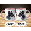 Three Watercolor Schnauzer Design 11oz Coffee Mug-1395331398